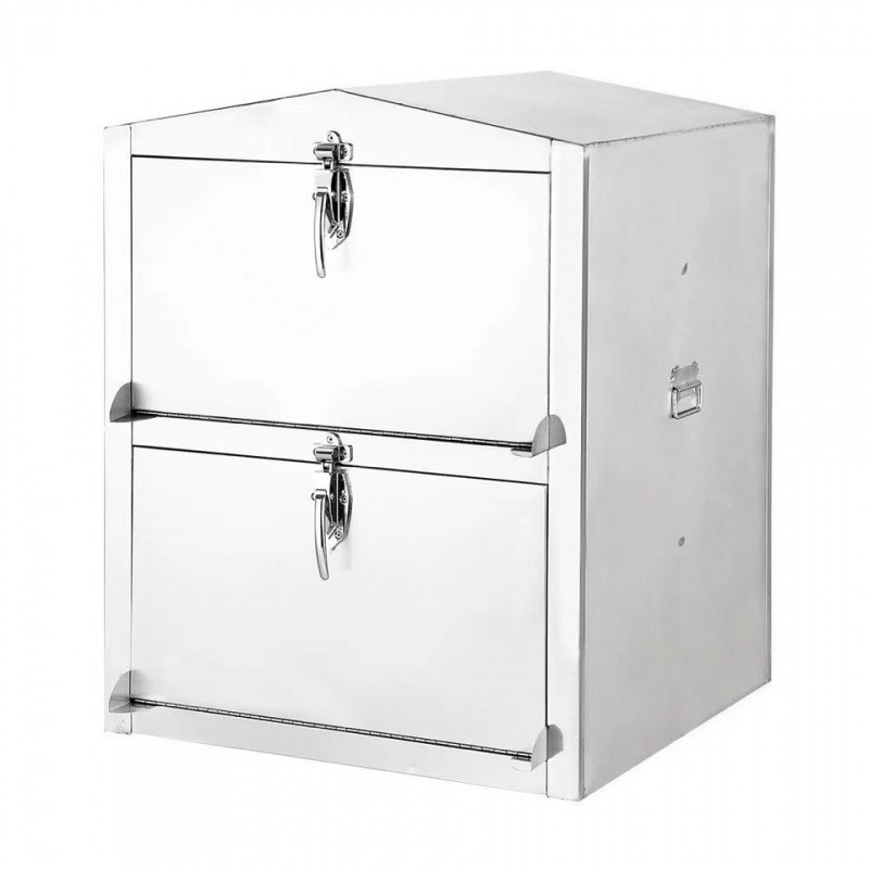 商用海鲜双门四层蒸柜节能高效蒸炉蒸箱燃气不锈钢煤气蒸菜机