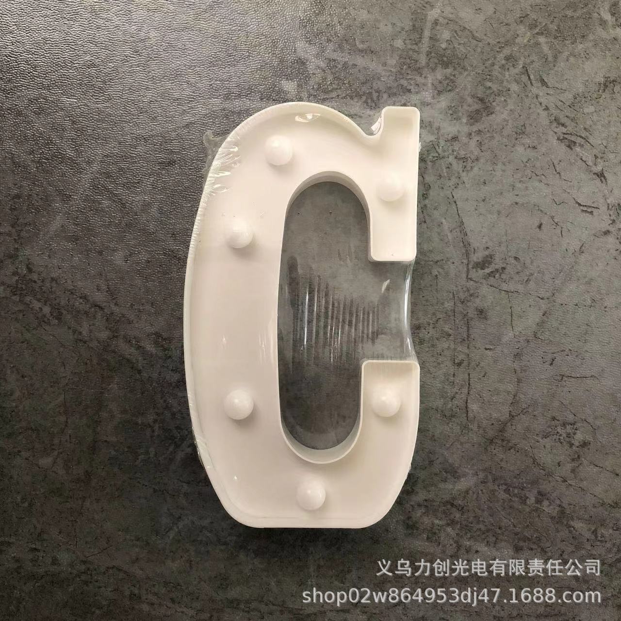 Luces de feliz cumpleaños luces de letras luminosas luces de letras LED símbolos digitales luces de modelado luminosas fiesta de bodas