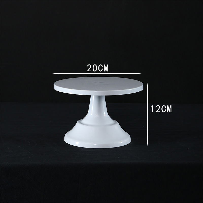 Fijación de pastel de hierro forjado de oro / bandeja de pastel de tres piezas / bandeja de frutas / bandeja de bodas de West Point