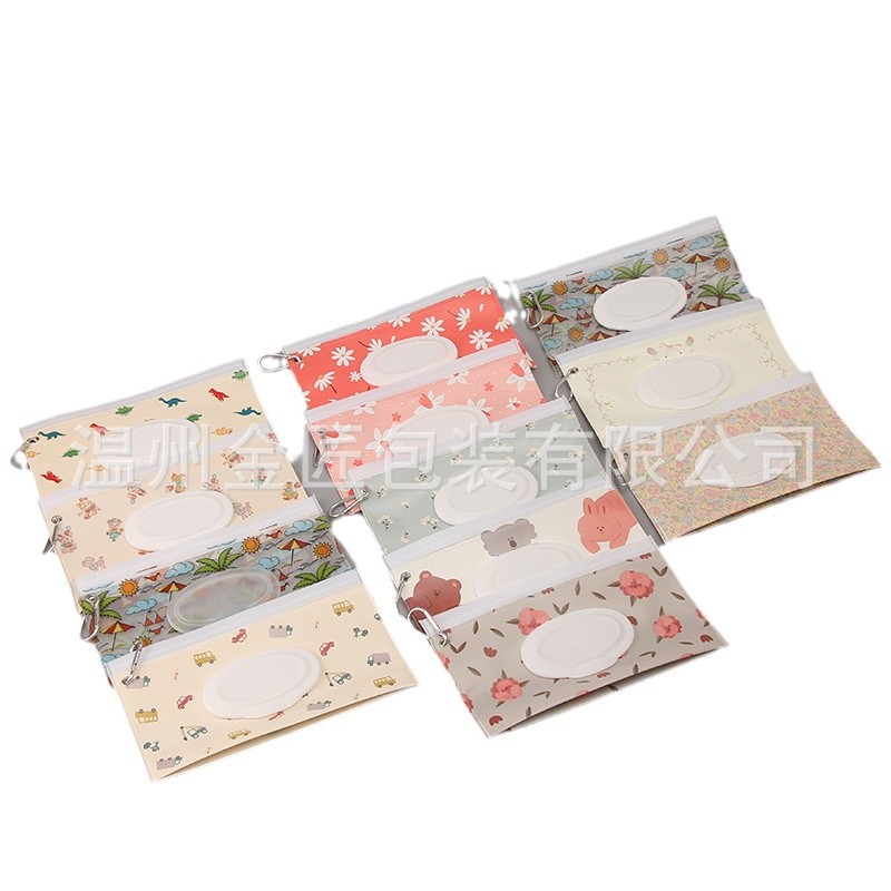 Nuevo mosquetón EVA bolsa de toalla húmeda con tapa abatible, bolsa colgante de mano con hebilla de caballo, bolsa con cremallera autosellada a prueba de fugas