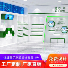 深圳展廳產品展示櫃 烤漆展櫃包包皮具展櫃 直播公司樣品展櫃制定