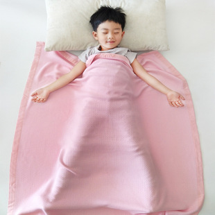 Ice Silk Blanket Baby Bamboo Fiber Air-Conditioning Quilt Thin Kidsren's Nap Blanket Summer Kindergarten Baby Nap Summer Cool Quilt