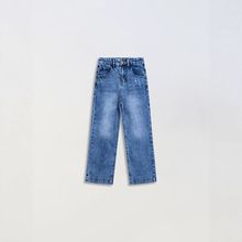 来样加工/外贸童装牛仔工厂/四季款儿童阔腿宽松休闲牛仔宝宝长裤