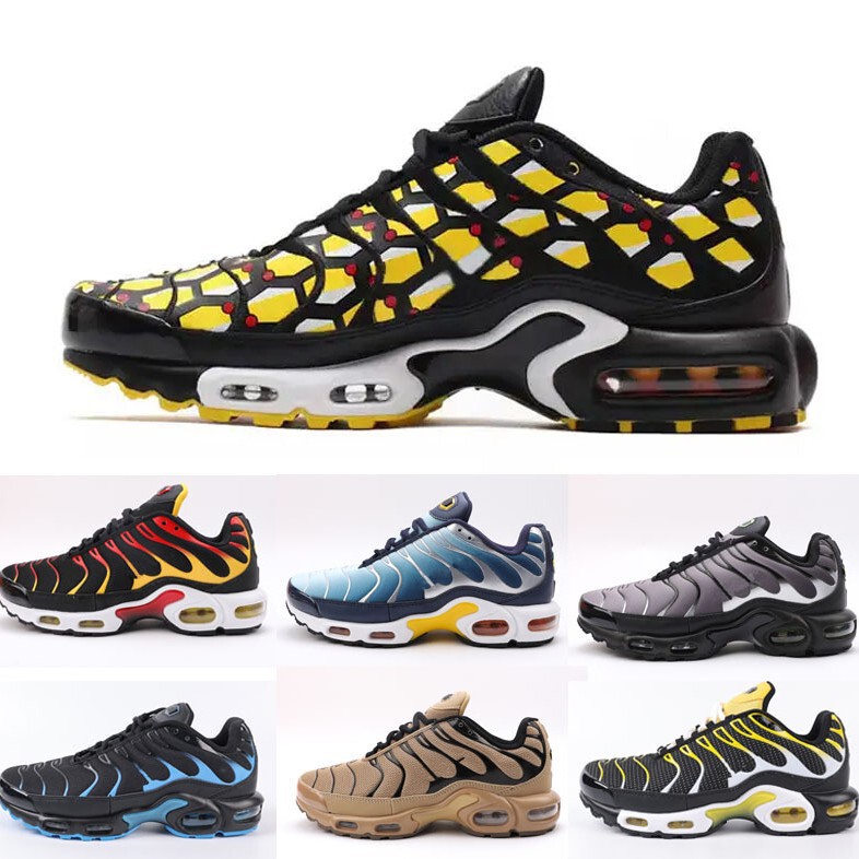 TN Plus Air Cushion Shoes Vapormax Plus Steam Atmospheric Cushion Casual Sports Jogging Shoes Trendy Men's Shoes