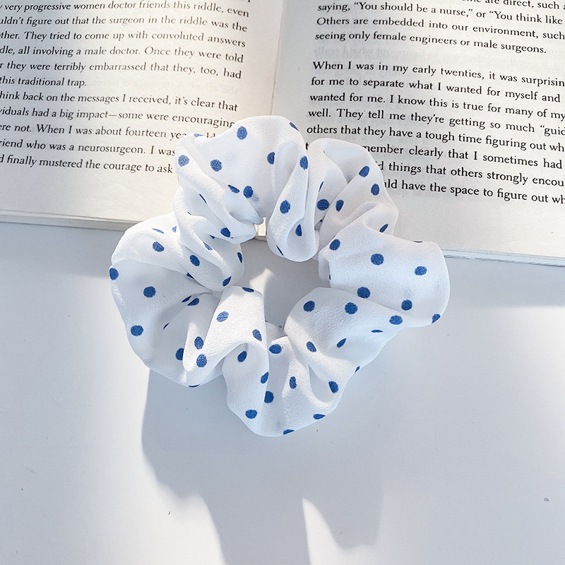 Botón borde de encaje anillo de cabello de intestino para mujeres 2025 nuevo cabello de cabello de alta resistencia cabello de banda de goma duradera