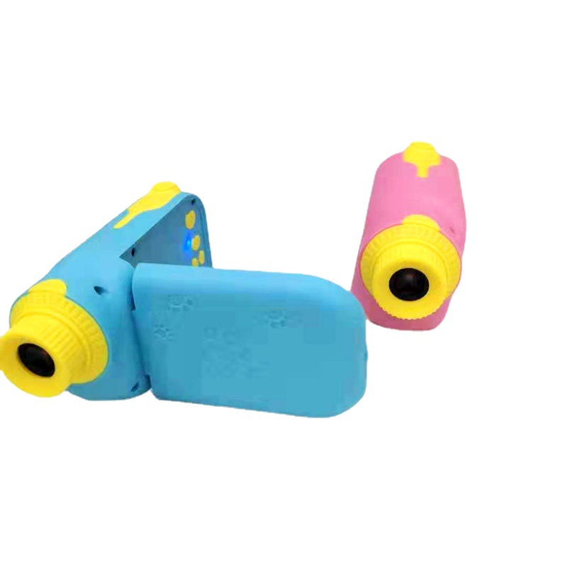 thumbnail image 2 of Cámara de vídeo azul para niños: grabadora de vídeo para niños pequeños con tarjeta SD de 32 GB, cámara digital, videocámara, regalos de cumpleaños, 2 of 5