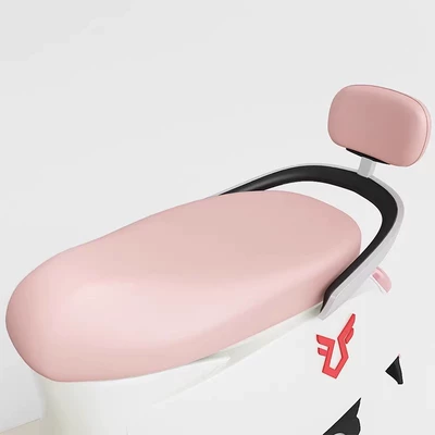 Cover, Electric Bike Seat Cover, Motorcycle, Motorcycle cushion - pink-backrest-cover-small