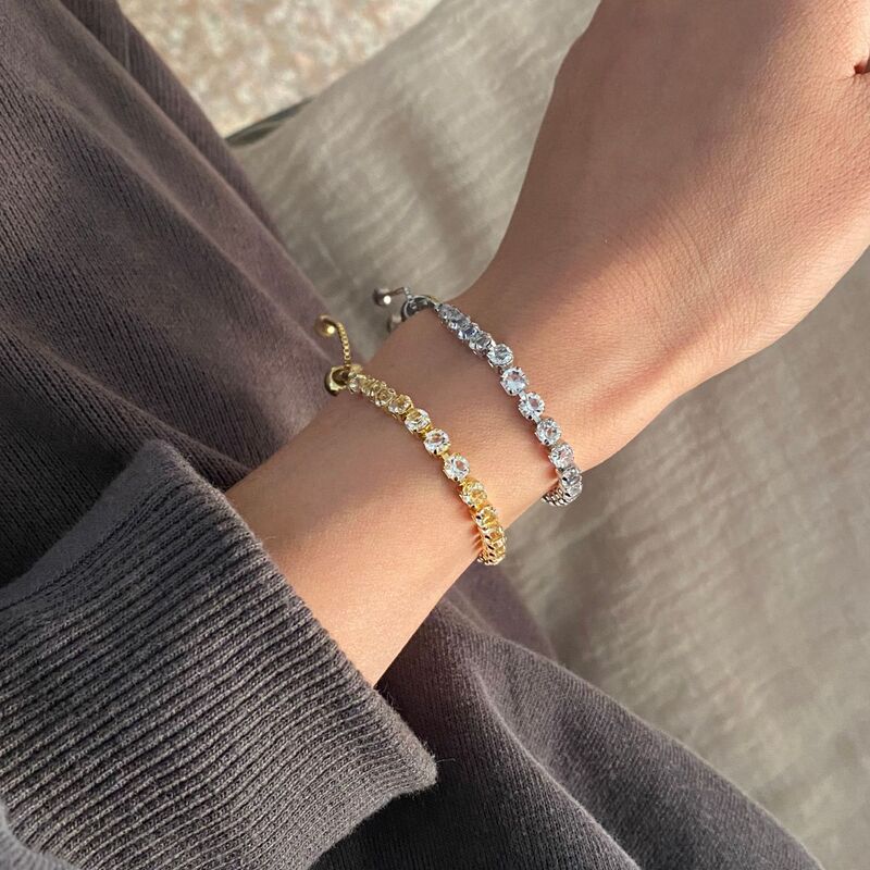 Gypsophila Bracelet Niche Korean Style Female Ins Cool Style Design Adjustable Drawstring Bestie Bracelet Wholesale