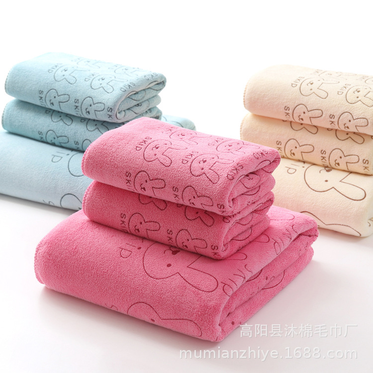 Microfiber bath towel quick-drying absorbent beach towel adult bath towel unisex absorbent towel not easy to lint