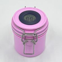 优惠嫁接睫毛胶水储存罐温度计湿度计美睫美妆产品收纳保存密封罐