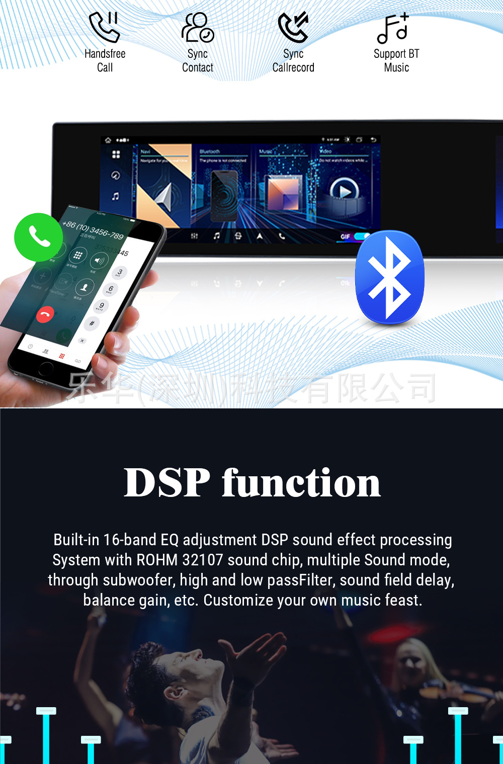 Suitable for Bmw 3/5/7 Series Large Dual-Screen Systems, Old-To-New Android System Dvd Navigation All-In-One Dual-Screen Unit