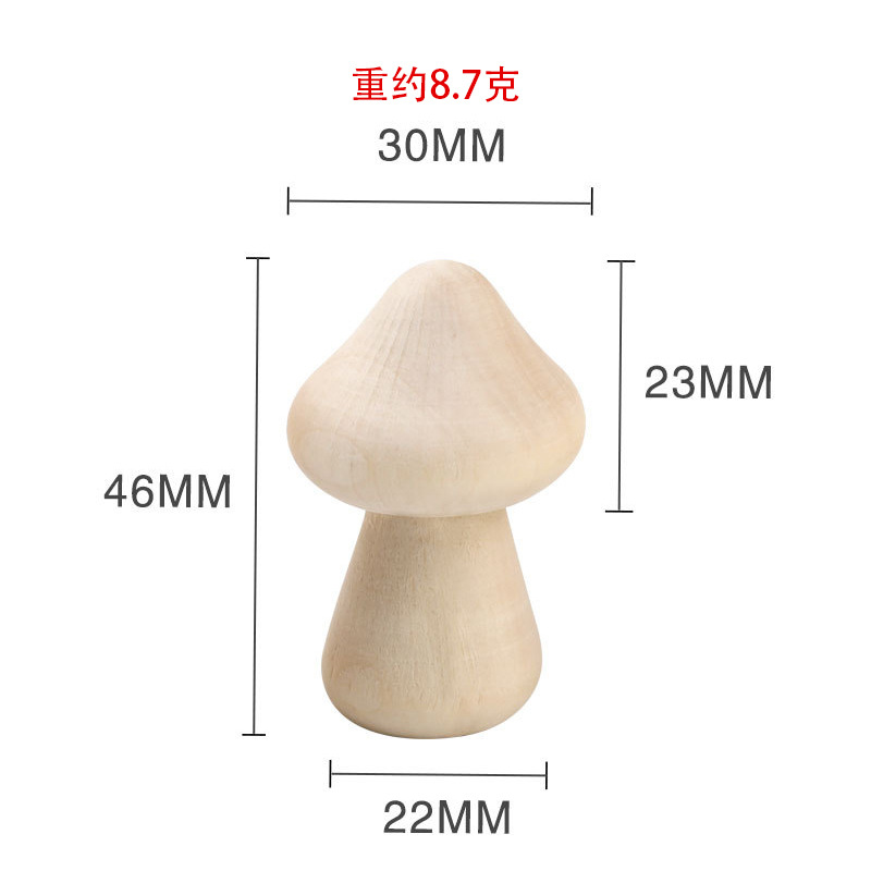 46*30mm pointed mushroom