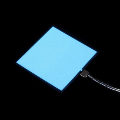 Cold light sheet, Other 12V LED Strip - ice-blue-5cm5cm-with-battery-box