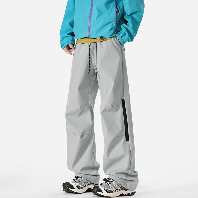 2026 Youth Spring and Autumn Zipper Cargo Pants for Men, Large Size, Unisex, Loose Fit, Versatile and Trendy 2026 Youth Spring and Autumn Zipper Cargo Pants for Men, Large Size, Unisex, Loose Fit, Versatile and Trendy