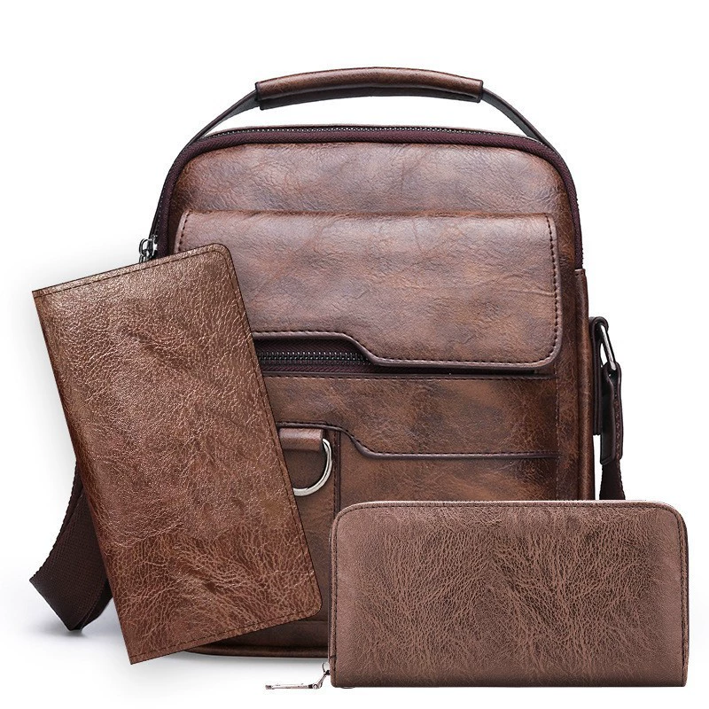 Water repellent shoulder bag, wear-resistant protective bag, capacious one-shoulder bag