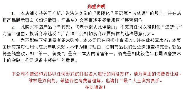 郑重声明