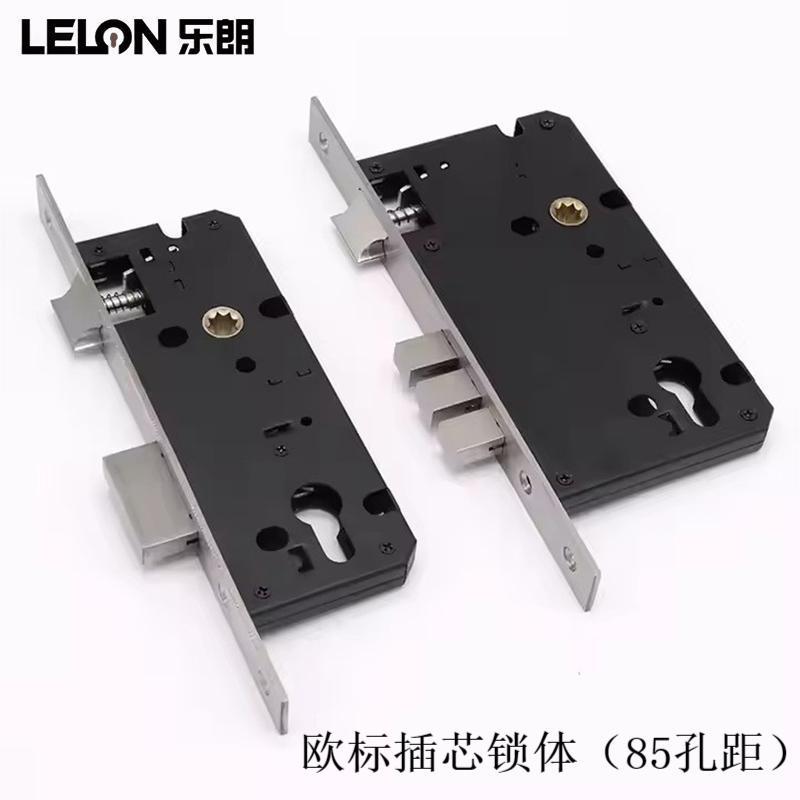 Cerradura antirrobo estándar europeo personalizada 85 cerradura triangular cerradura de madera interior cerradura mecánica de acero