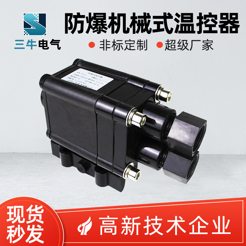 电热带电源接线盒电伴热专用防爆带灯电源接线盒温控器电源接线盒