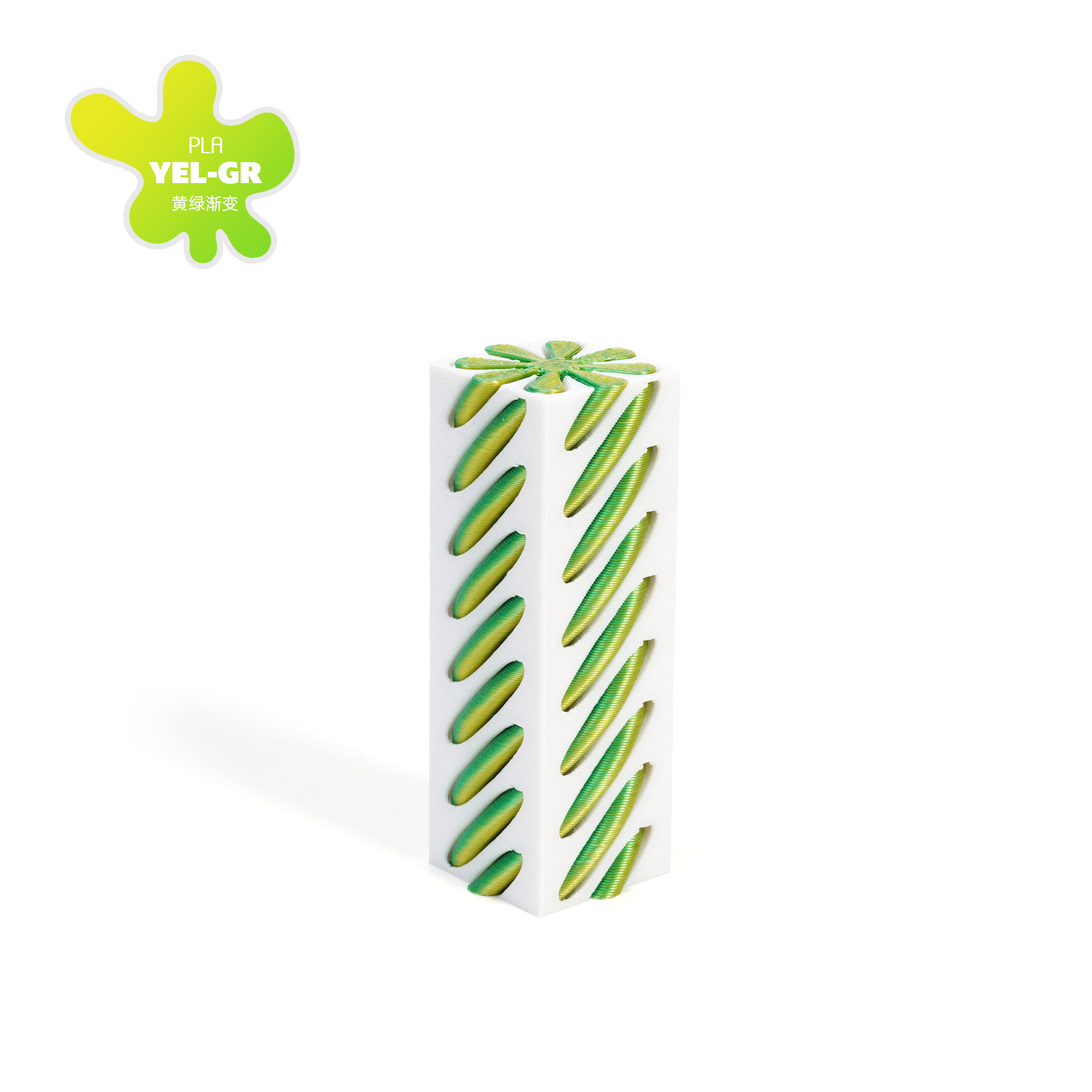 Explosiones transfronterizas de impresión 3D columna cuadrada giratoria de empuje de descompresión juguetes de regalo creativo fábrica directa juguetes de impresión 3D