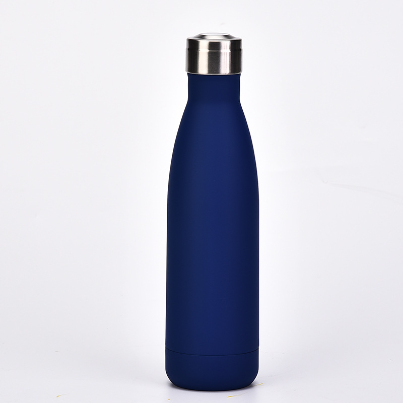 Cross-border  Stainless Steel Small Mouth Vacuum Cup Creative Glass Portable Outdoor Sports Coke Bottle display picture 9