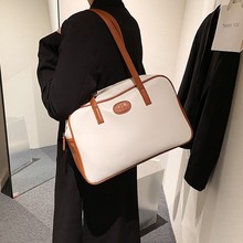 韩国时尚质感手提包2021新款潮女包大容量通勤包女ins休闲流行包