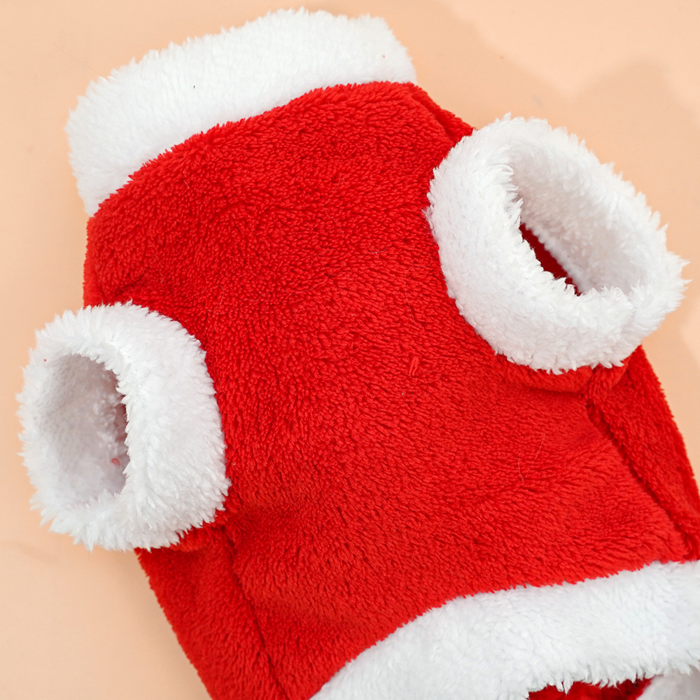 Ropa para Mascotas de Año Nuevo, Estilo Otoño/Invierno, Bordada, para Perros Pequeños, Medianos y Grandes, Gatos, Suministros para Mascotas al por Mayor