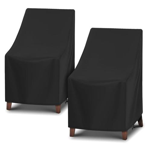 Cross-border bestseller 210d waterproof Oxford cloth chair cover for rain and dust, home and outdoor chair cover, single seat sofa protector