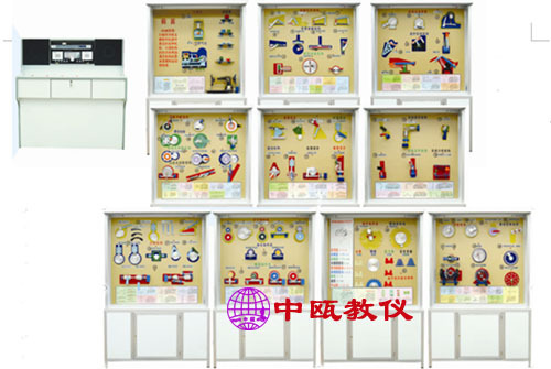 SZJ-L78型 铝合金《机械原理》陈列柜,机械原理陈列室设备,实训柜
