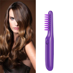 Electric Detangling Brush Anti-Tangle Rotating Comb Multi-Function Dry and Wet Hairbrush
