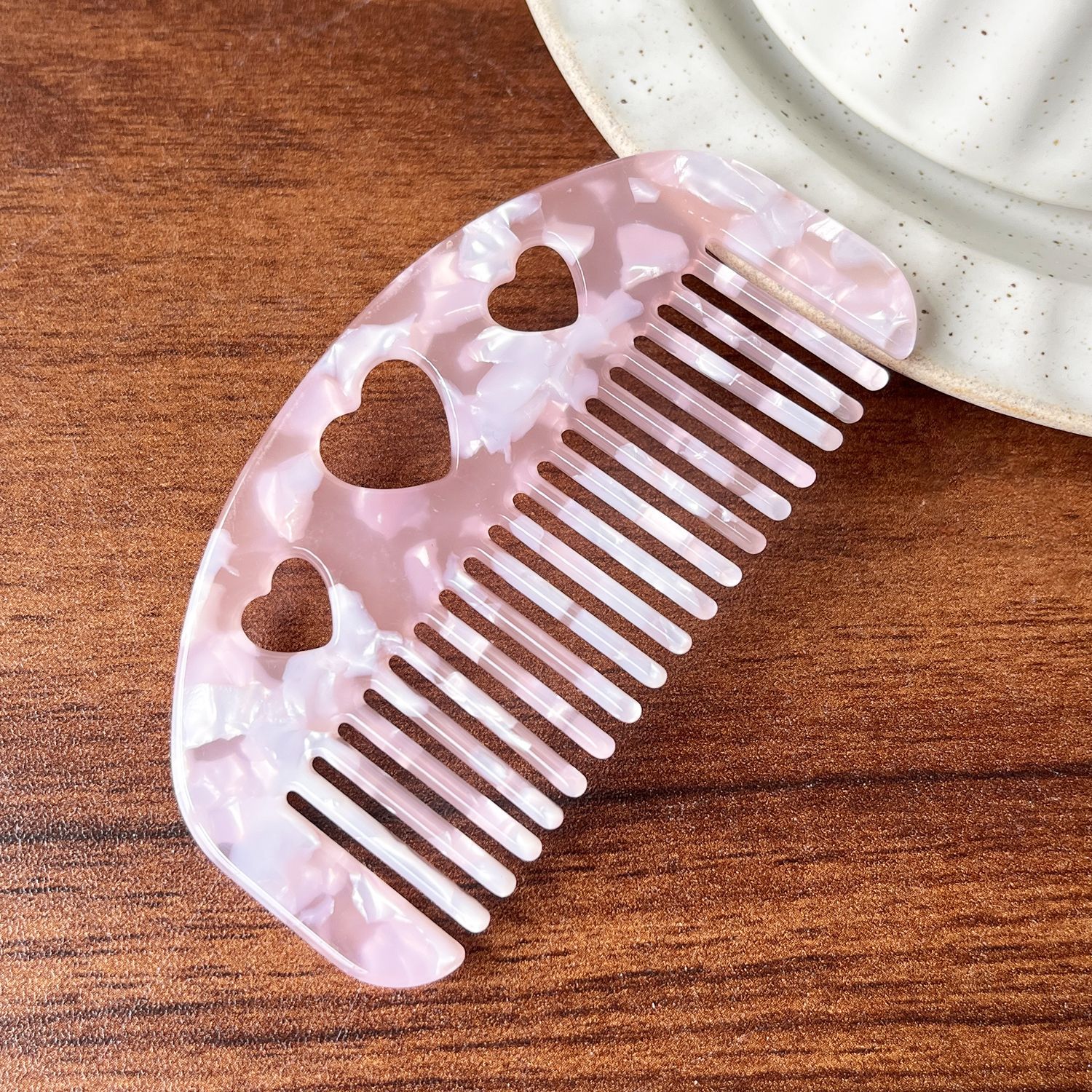 Sensación de alto nivel ~ acético placa portátil lavable pein de cabello antiestático pein de cabello retro