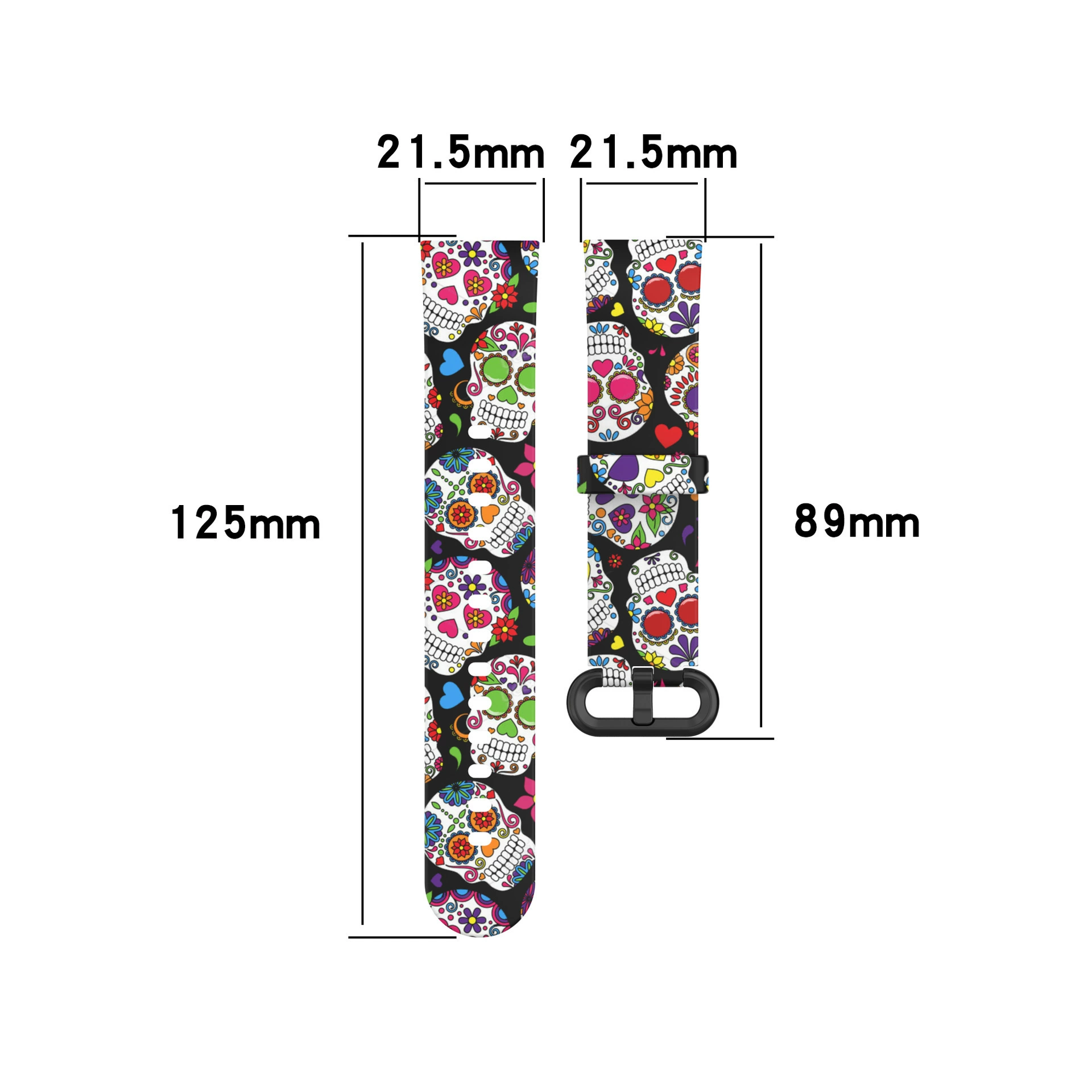 Watch strap, bracelet for water