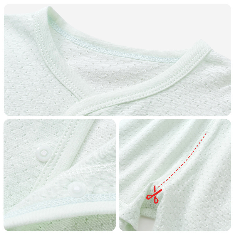 Conjunto de verano para bebés recién nacidos, ropa de verano de manga corta para niños y niñas, conjunto fino de dos piezas, ropa de bebé image 5