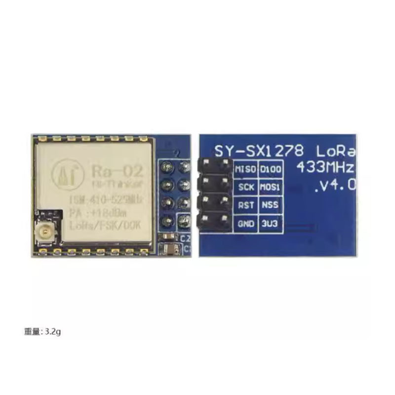 Sx1278 Lora Wireless Radio Frequency Data Transmission Module Spi Interface 433Mhz Anxinke Ra-02