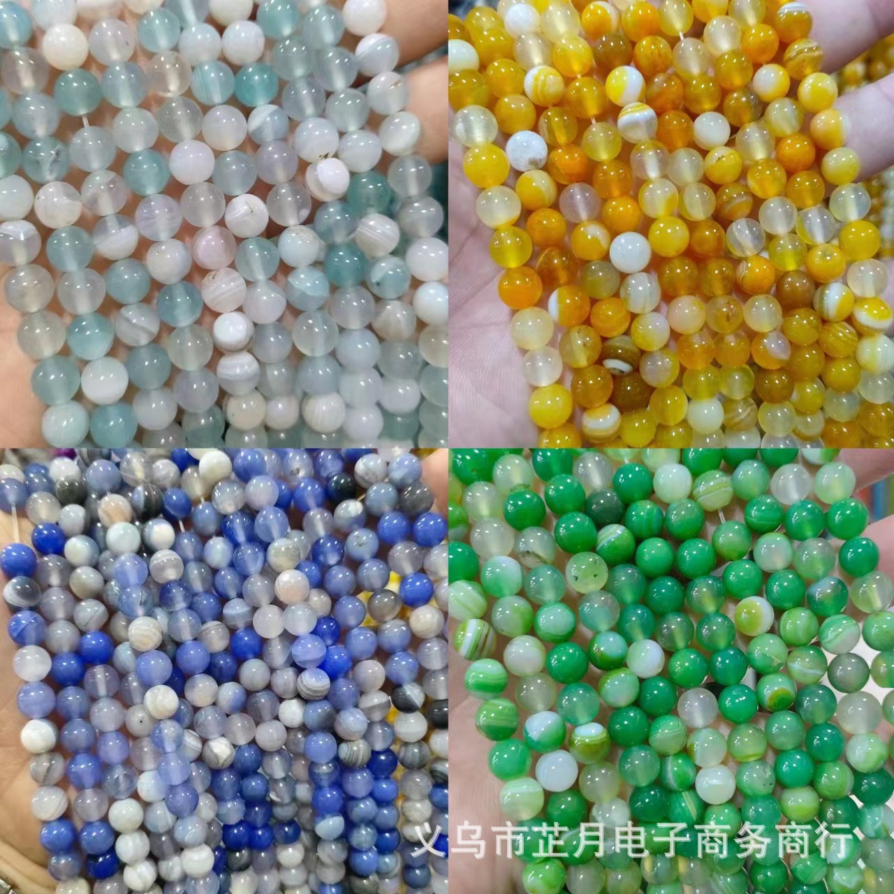 源頭廠家 纏絲線條瑪瑙散珠diy飾品配件磨砂線條瑪瑙珠半成品批發