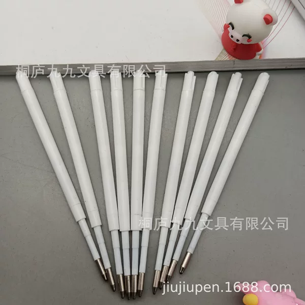 Factory direct plastic ballpoint pen core writing smooth replacement press ballpoint pen core replacement