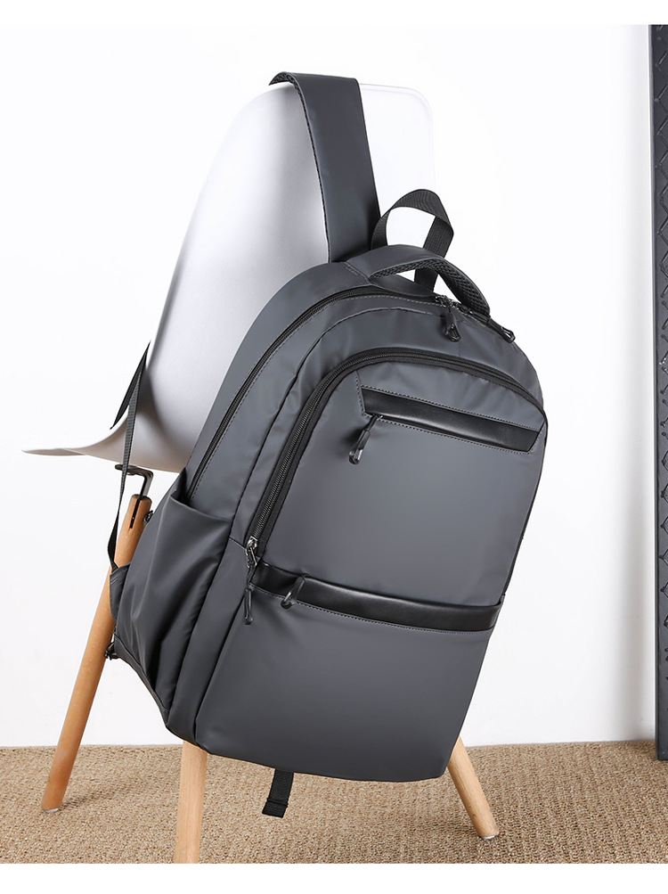 New large-capacity schoolbags for junior and senior high school students, simple commuting computer bags, foreign trade backpacks for men, Korean version cross-border wholesale undefined