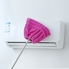 Household Water-Absorbent Coral Fleece Lazy Broom Cover for Household & Bathroom Cleaning  
Dust-Removing Broom Cloth Cover
