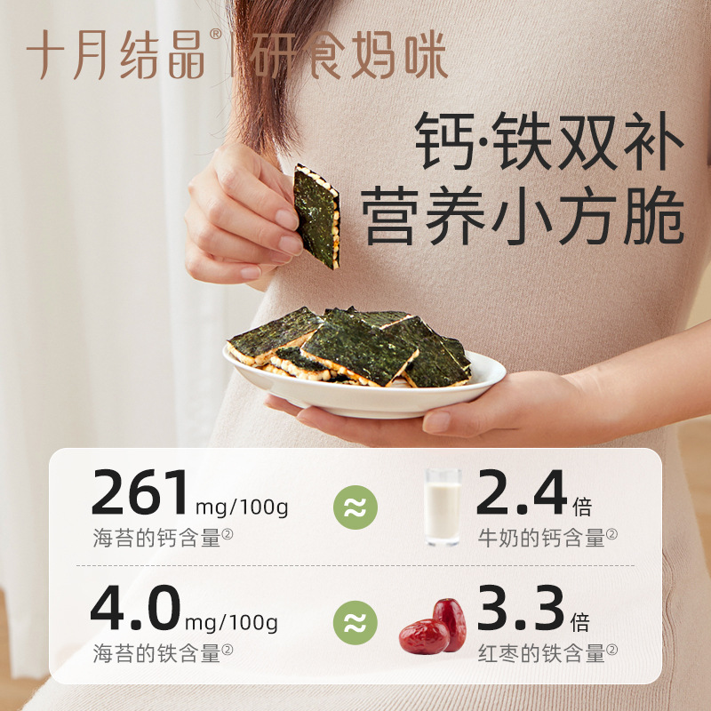 10月の結晶はマミーチーズの肉松海苔を食べます。|undefined
