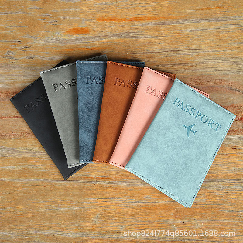 New cross-border explosive passport protection case pu passport holder ticket holder spot wholesale factory direct wholesale