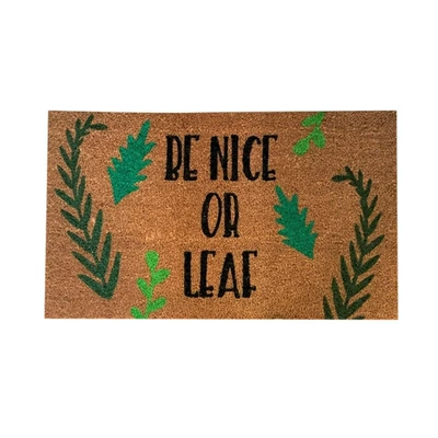 Water-Absorbent, Dirt-Resistant, Wear-Resistant and Easy-Care, Avtomobil döşəmə paspasları - leaf-4060cm-crystal-velvet