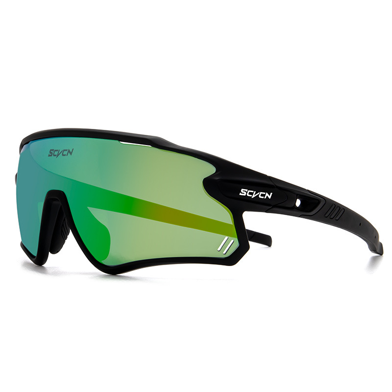 Gafas Polarizadas Deportivas de Ciclismo de TR90, Protección contra Viento y Arena, Apto para Miopía, para Ciclismo