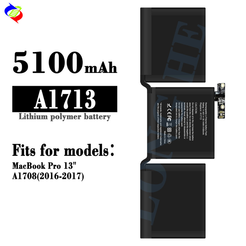 Suitable for Apple Computer A1713 2016 MacBook A1708 Mll42 Notebook Battery Pro 13inch Suitable for Apple Computer A1713 2016 MacBook A1708 Mll42 Notebook Battery Pro 13inch