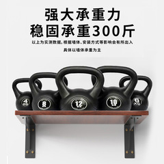 Heavy-duty triangular wall-mounted shelf support, floating TV stand with hidden suspension brackets