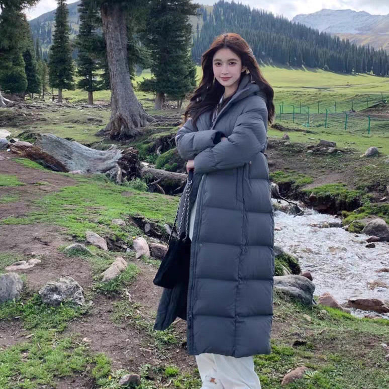 Off-Season Promotion: Women's Goose down Jacket 2026 New Model, Long Thick Warm Coat for Extreme Cold in the North, Couple's Style