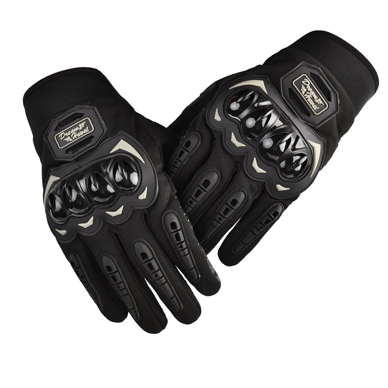 Guantes para motociclismo para hombre, guantes de verano sin dedos, anticaídas, para bicicletas y motocicletas, guantes de invierno transpirables y ligeros para mujer.