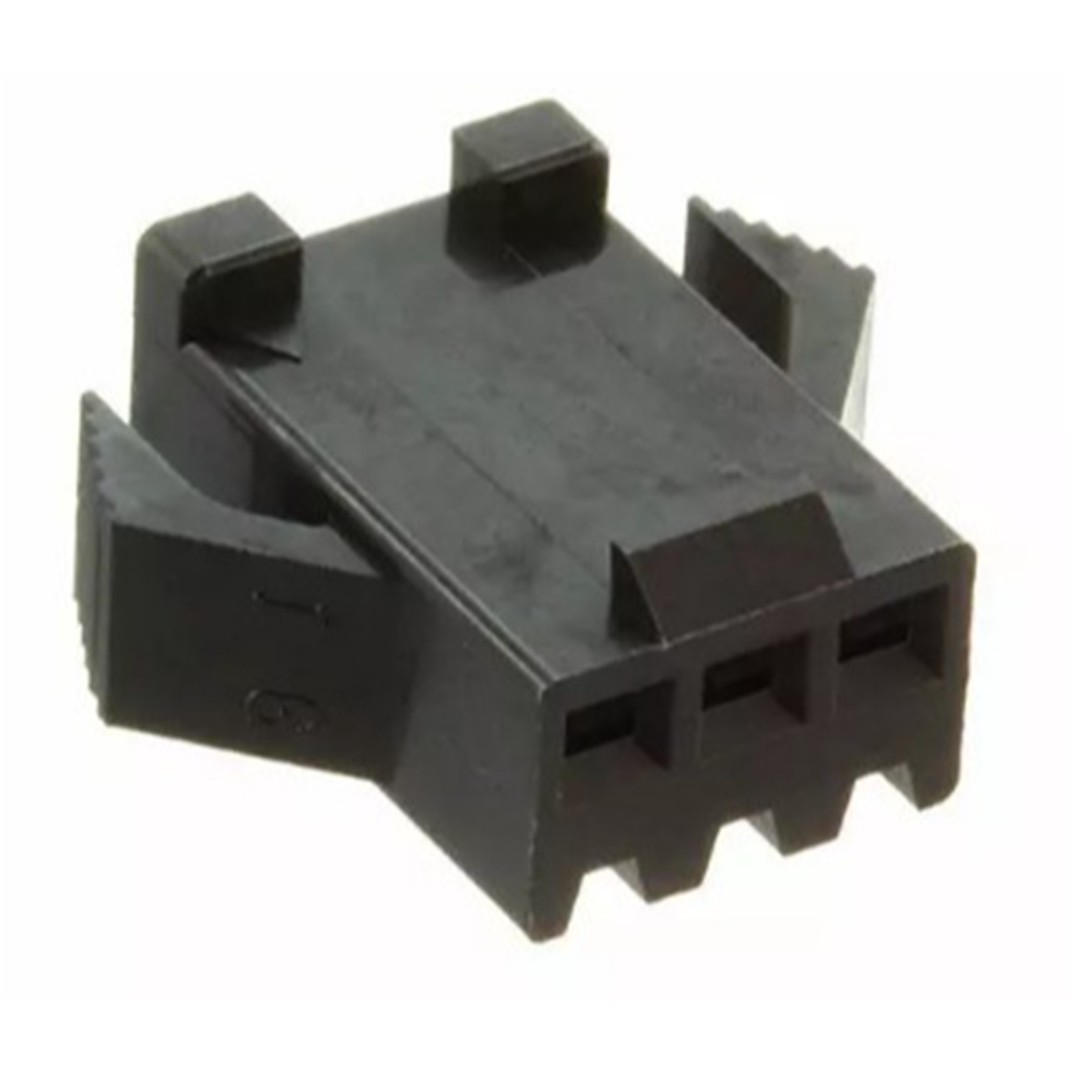 JST SMP-03V-B 3pin胶壳 黑色母型插口 现货供应 日压端子