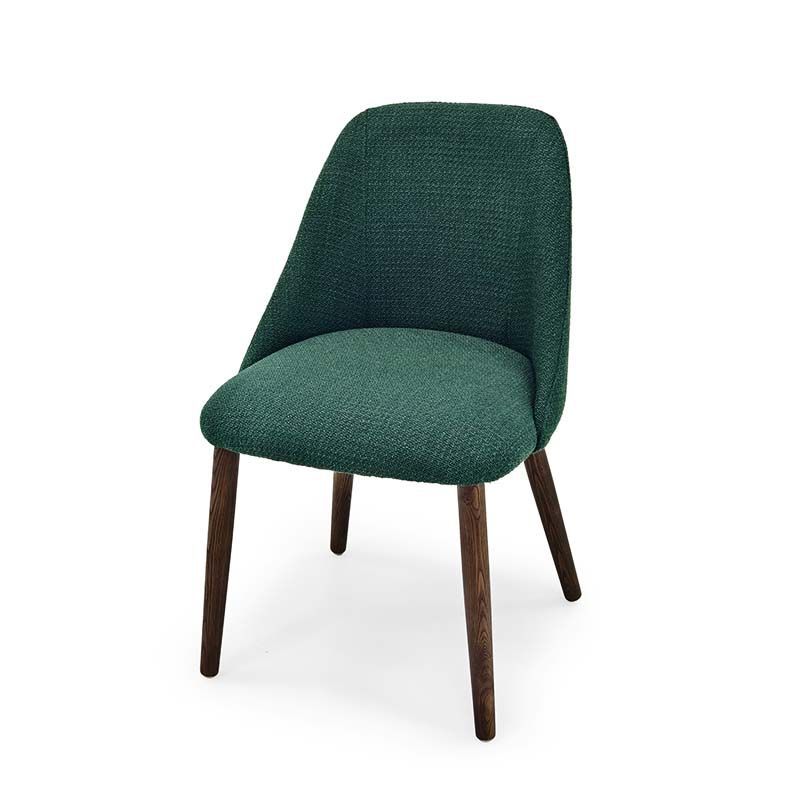 Scandinavian Solid Wood Dining Chair Hotel Room Backrest Soft Bag Book Chair Cafeteria Milk Tea Shop Hotel Solid Wood Chair