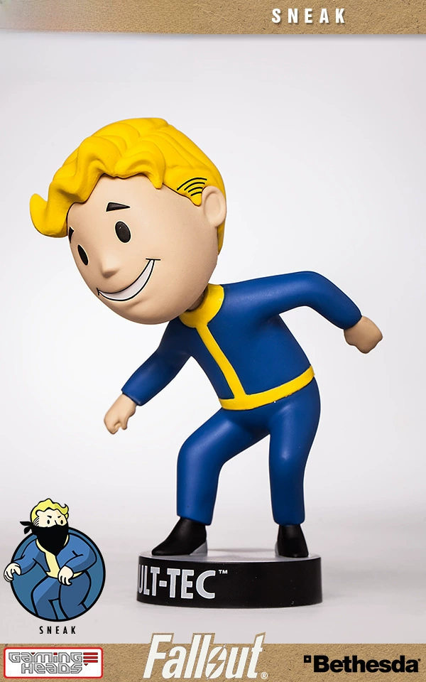 Радиация 4 Радио boy Fallout Q Edition 1 поколения 7 Шейк Хэд Vault Boy Коробка кукла