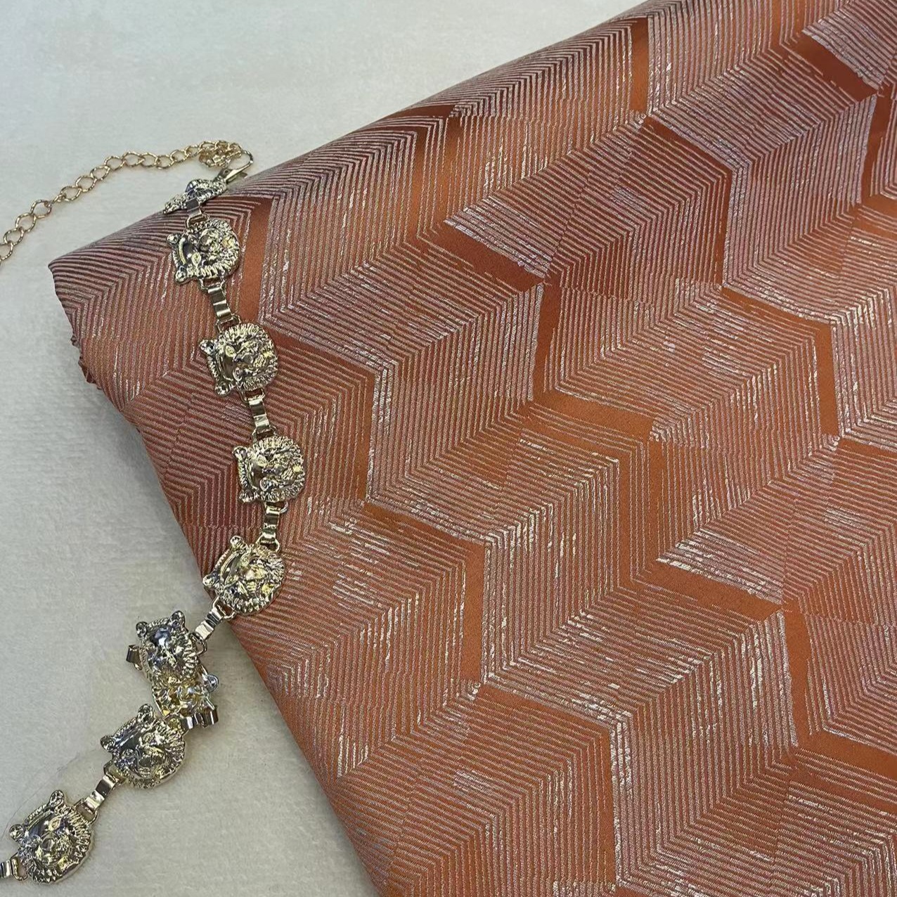 水波纹服装面料