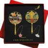 Longmen Grottoes + Long Live Mountain (Pendant) Red Box